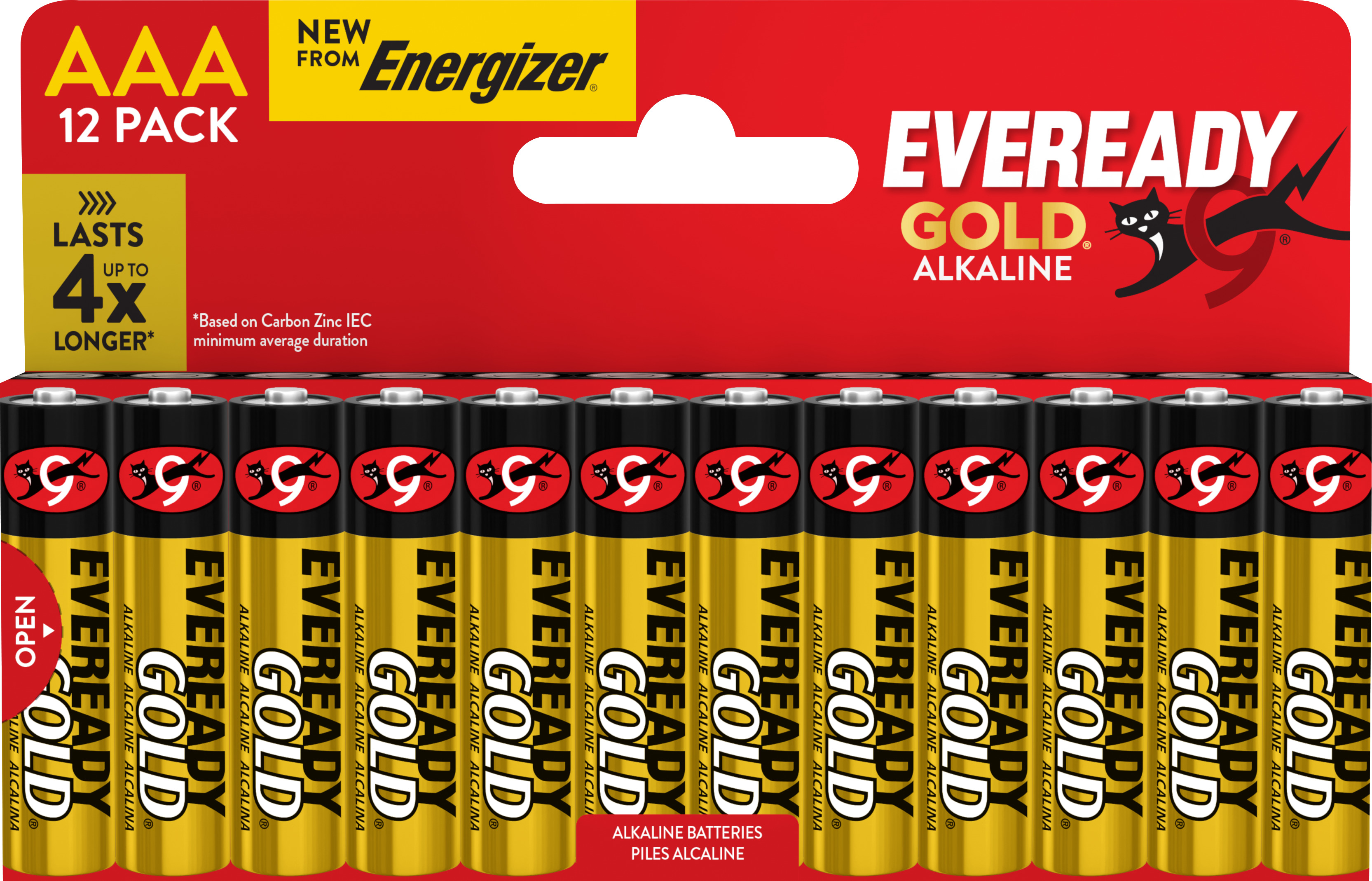 Eveready Gold AAA blister da 12