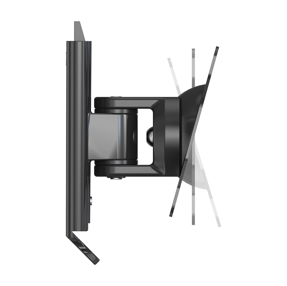 Supporto TV 10''-27'' ad uno snodo, nero, Mod. STV-IR-1027-1