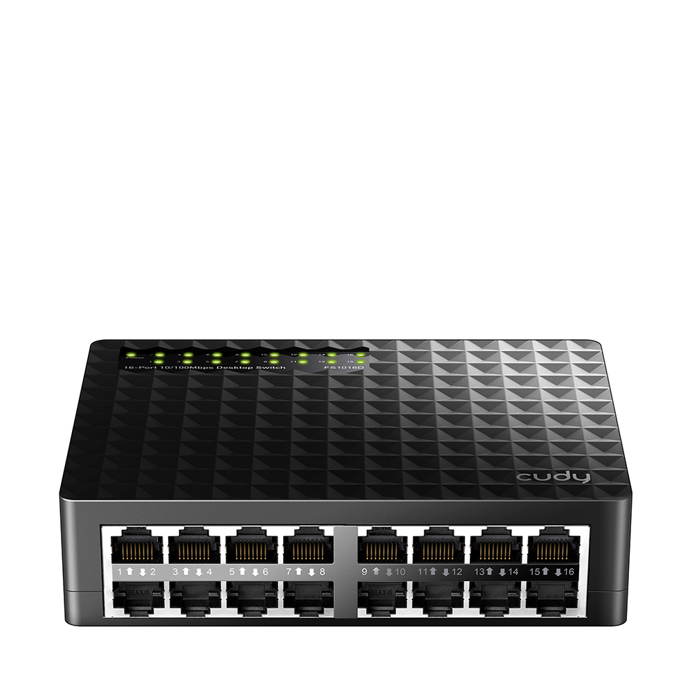 FS1016D - 16-Port 10/100 Mbps Desktop Switch