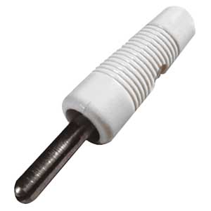 Spina Banana Ø4mm Bianco BA/435BI