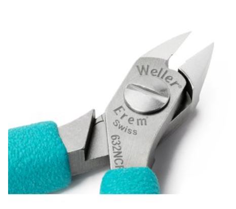 Tronchese con taglio in punta, testa arrotondata, 632NCF Weller