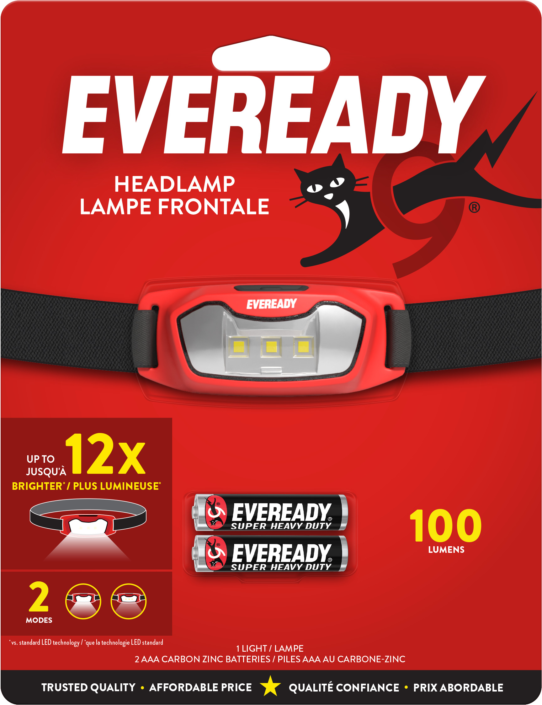 EVEREADY  headlamp 100 lumens