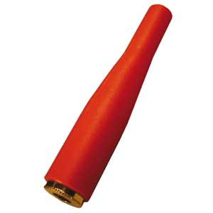 Presa Mono Ø6.3 Volante Dorata Rossa PR/570R-I