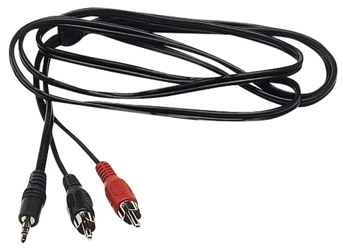 CAVETTO AUDIO M.JACK 3.5 / 2 RCA S/S 3 N PB MK4041/M/P/3M P