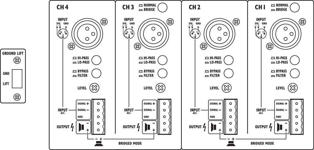 STA-1504 - Amplificatore