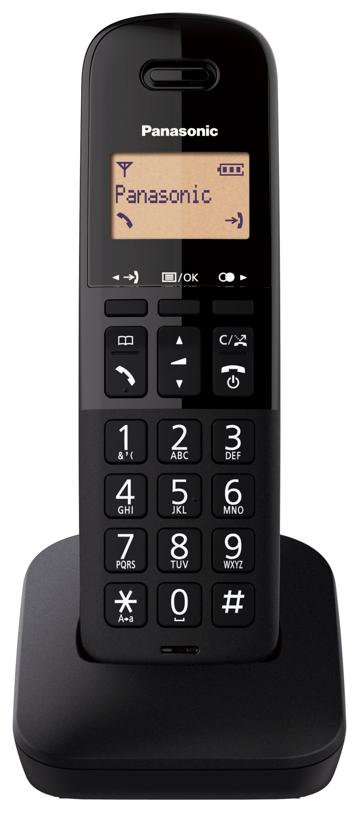 Telefono Cordless Panasonic KX-TGB610JTB - colore Nero