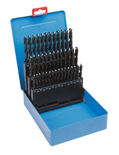 Set punte 41 pz HSS Jobber 6-10mm X 0.1mm Hertel
