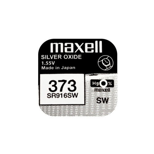 Batteria ossido argento MAXELL 1pc. Blister SR916SW