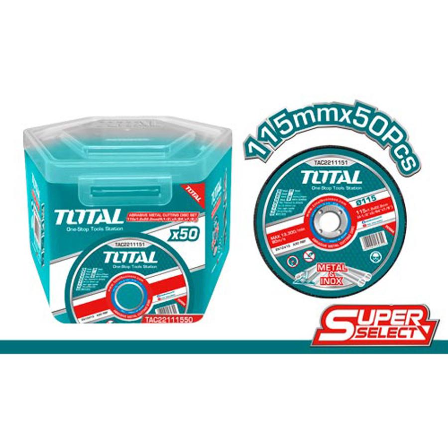 Set da 50 Dischi Abrasivi TAC22111550