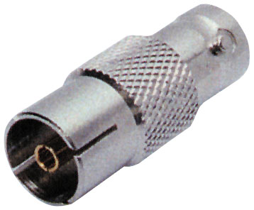 Adattatore bnc femmina - presa coassiale 9,5 mm AD/1910