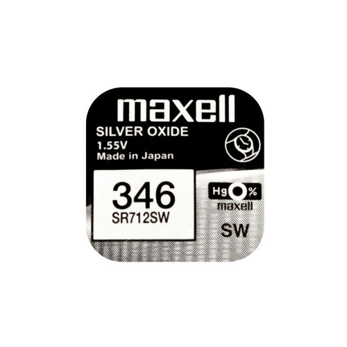 Batteria ossido argento MAXELL 1pc. Blister SR712SW