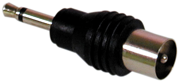 Adattatore spina 3,5 mm mono - spina coassiale 9,5mm