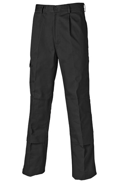 Pantaloni normali neri Superwork Redhawk taglia 34"