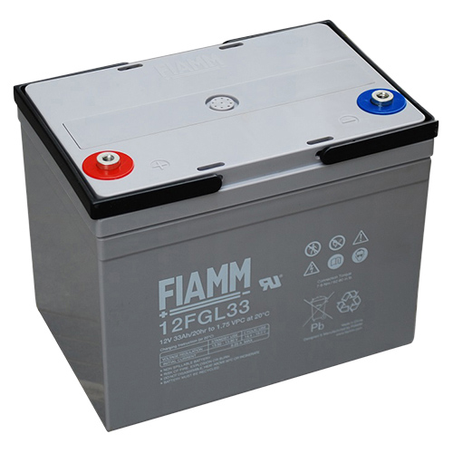 Batteria al piombo ricaricabile 12V 33Ah terminale m6 FIAMM