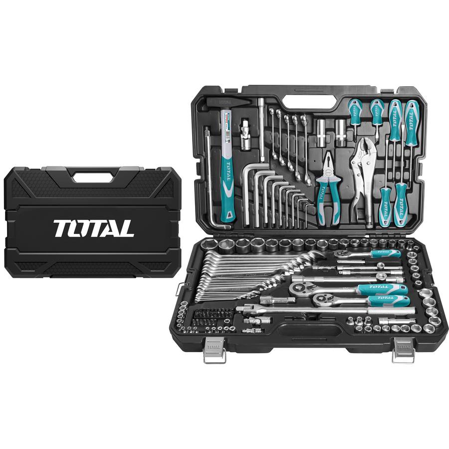 Set da 142 pezzi - Chiavi a bussola, Esagonali e Pinze THKTHP21426