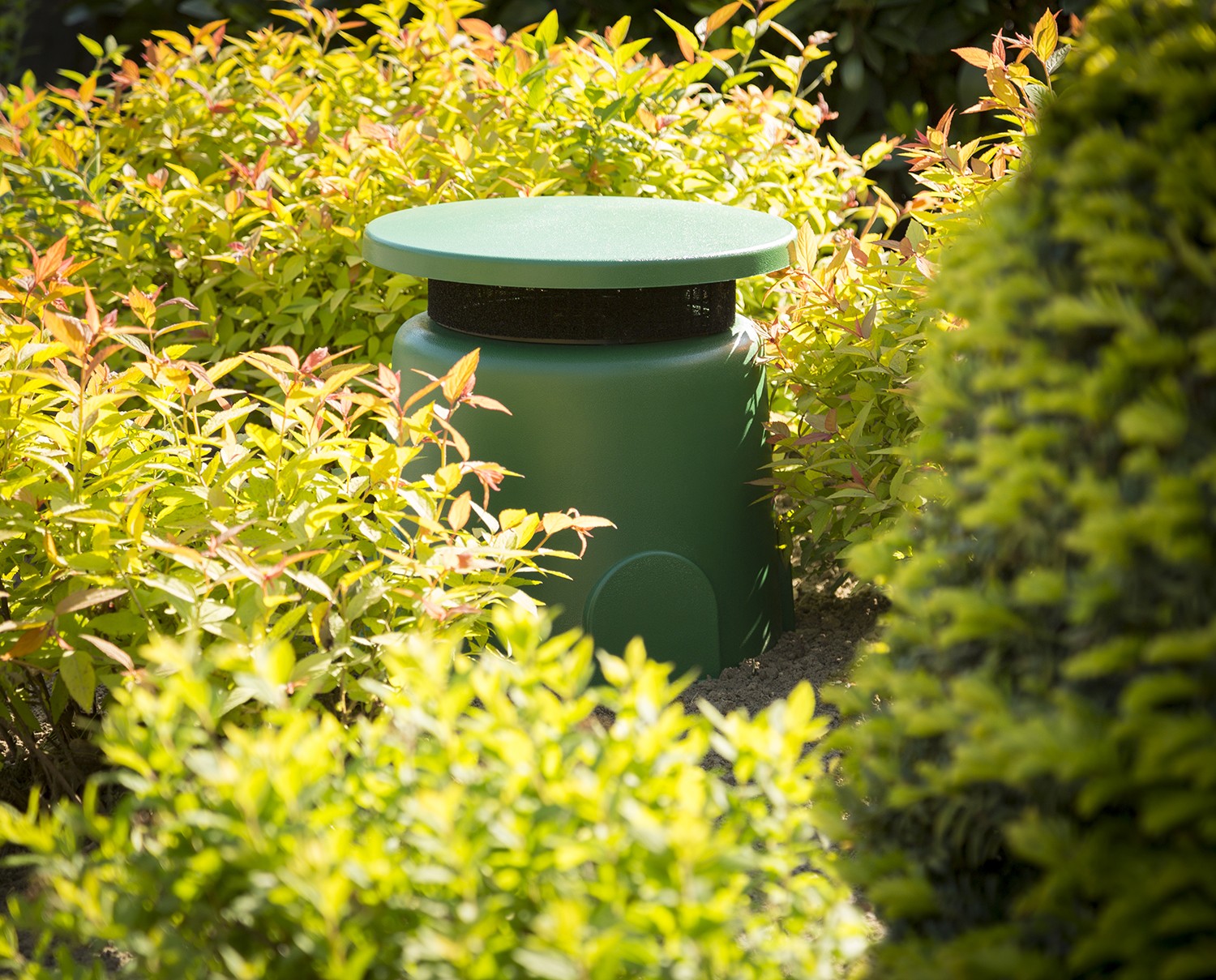 Diffusore sonoro da giardino IPX5 30W 100V, colore verde, mod. GS530