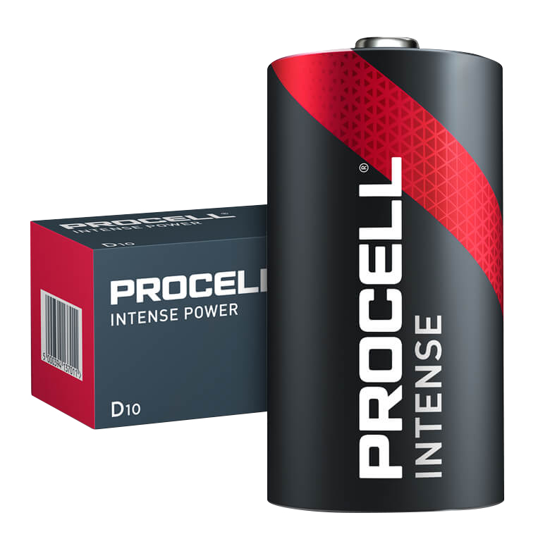 Duracell Procell Intense 1.5V Torcia (D) in scatola da 10