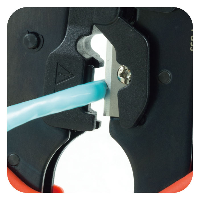 MK580 - Pinza Crimpatrice con Tecnologia Passante 8P/RJ45
