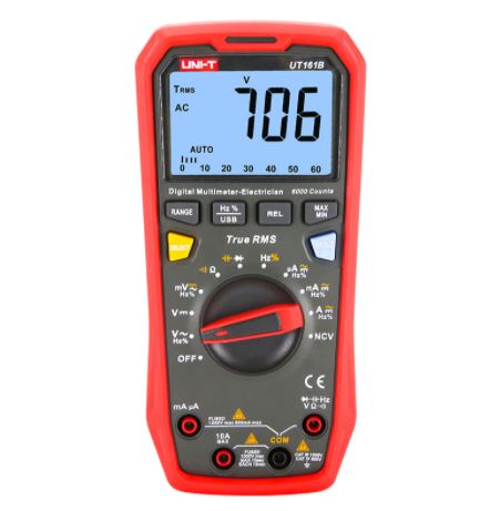 UT161B - Multimetro Digitale TRMS da 1000V, NCV, Autorange
