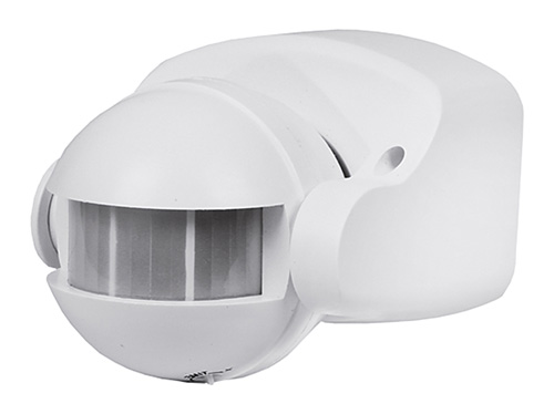 Sensore PIR LX39 bianco da parete infrarossi 180° 12mt