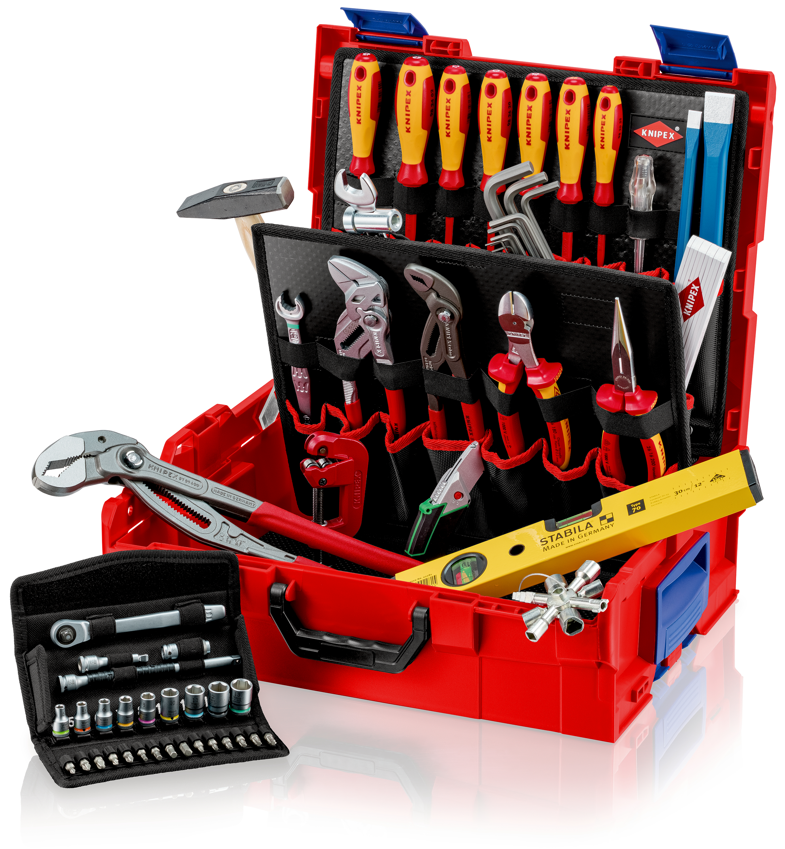 KNIPEX L-BOXX® Sanitari 52 pezzi 00 21 19 LB S, isolamento a 1000V