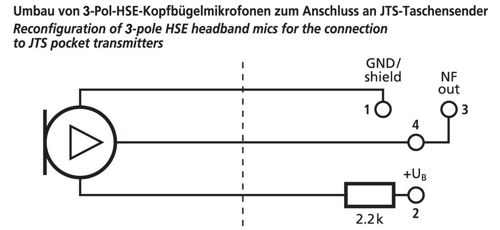 HSE-300/SK - Microfono da testa