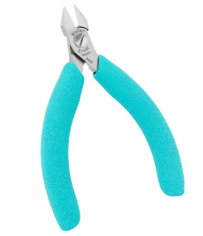 Tronchese con taglio laterale – testa rastremata, Serie 500 595E Weller
