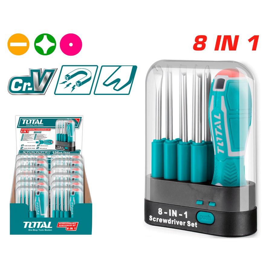 Set Cacciaviti Intercambiabili - 8 pezzi THT250906