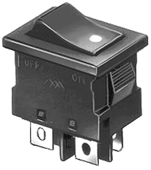 Deviatore a bilancere bipolare on-off 10a-250v DS-850 SF2WD Miyama