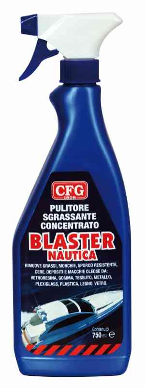 Blaster Nautica Energico Sgrassante, Concentrato Erogatore Da 750 mL D00405 CFG