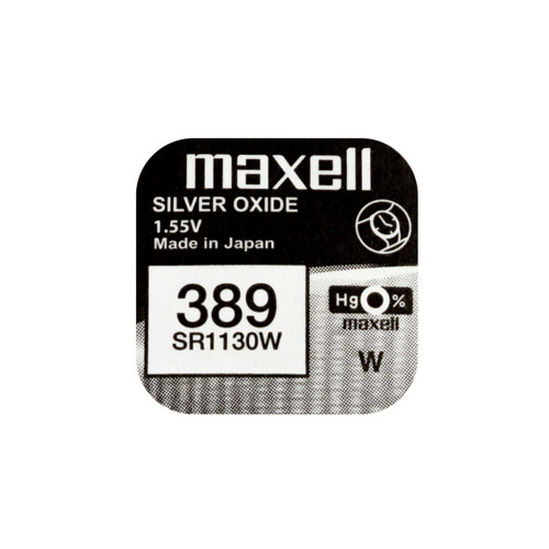 Batteria ossido argento MAXELL 1pc. Blister SR1130W