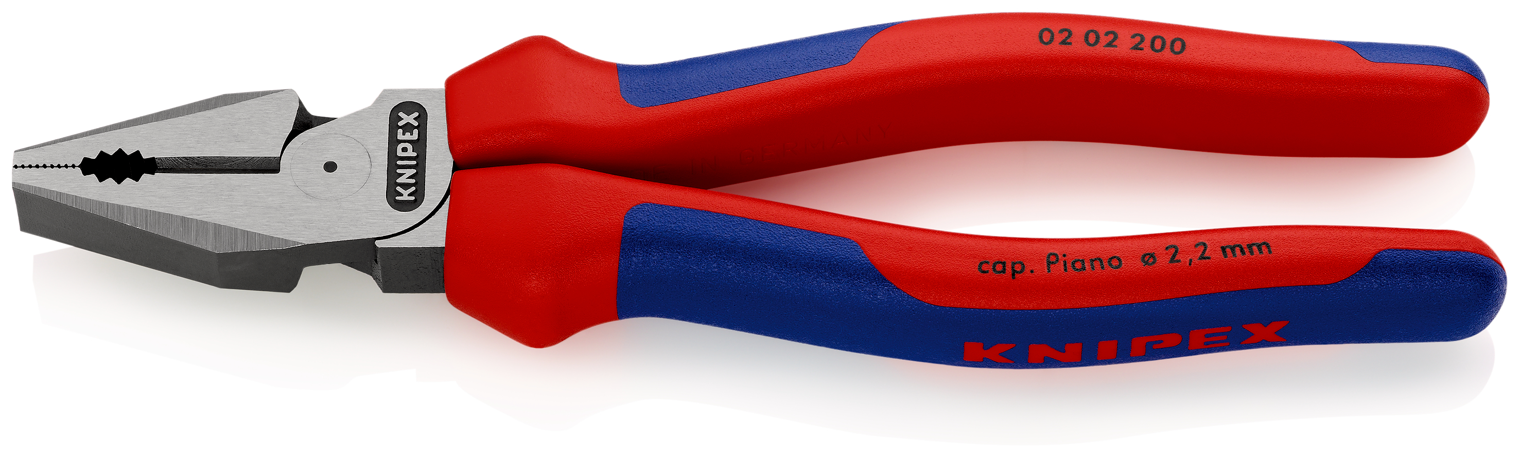 Pinza combinata Knipex 200mm con leva elevata