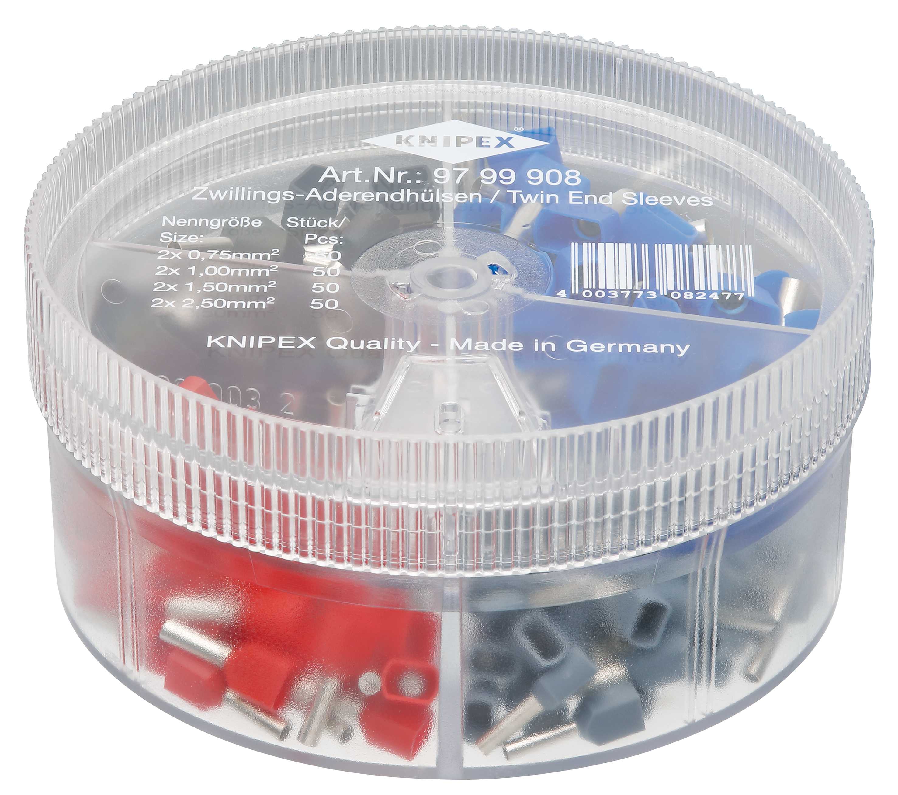Assortimento terminali gemellati, preiso 97 99 908