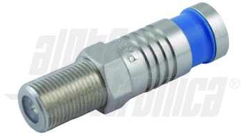 Presa f a compressione x rg-59 nichelato AB03-160 RG59
