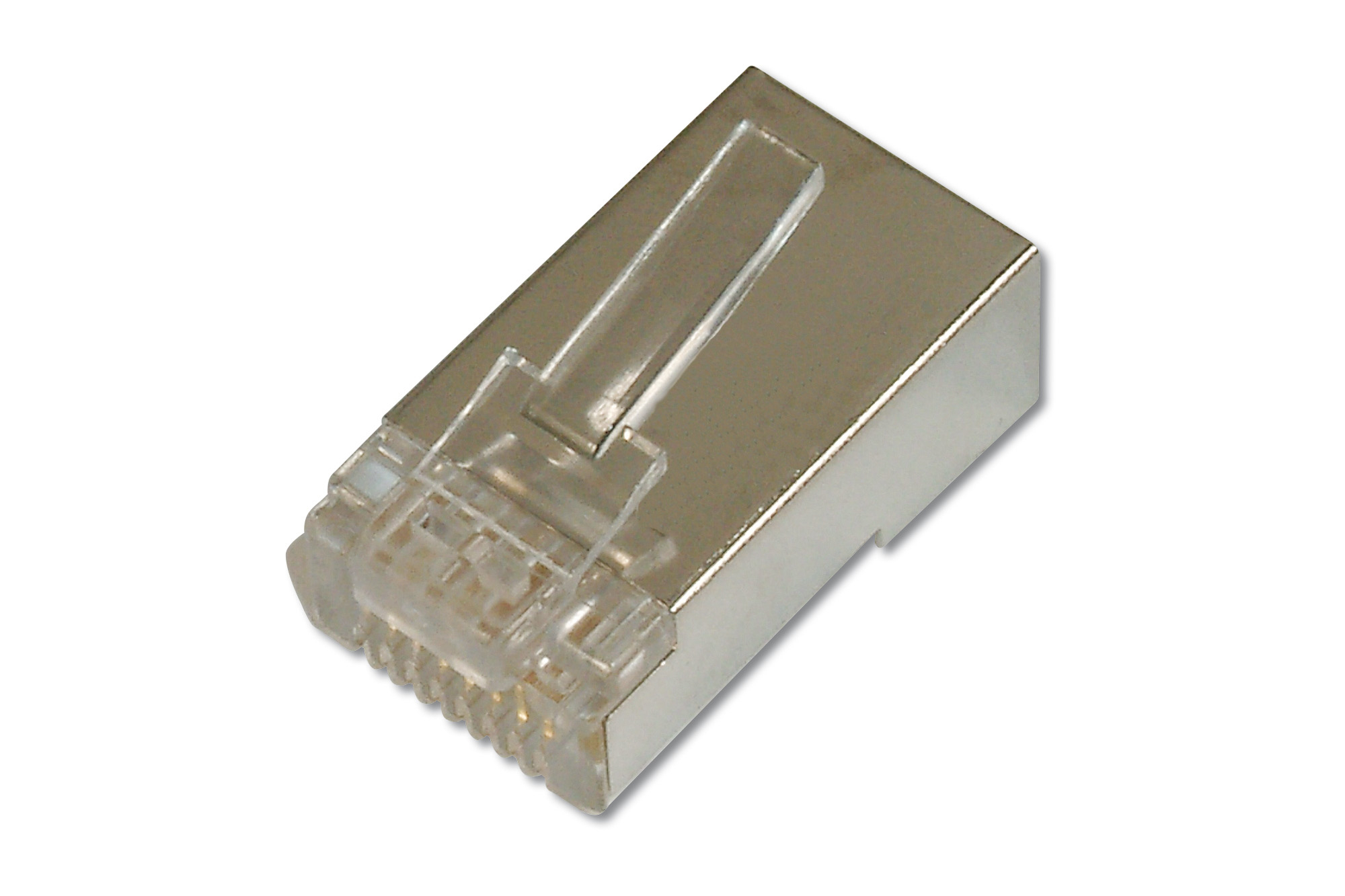 Digitus A-MO 8/8 SRS Modular Plug, for round cable, 8P8C, CAT 5 schermato