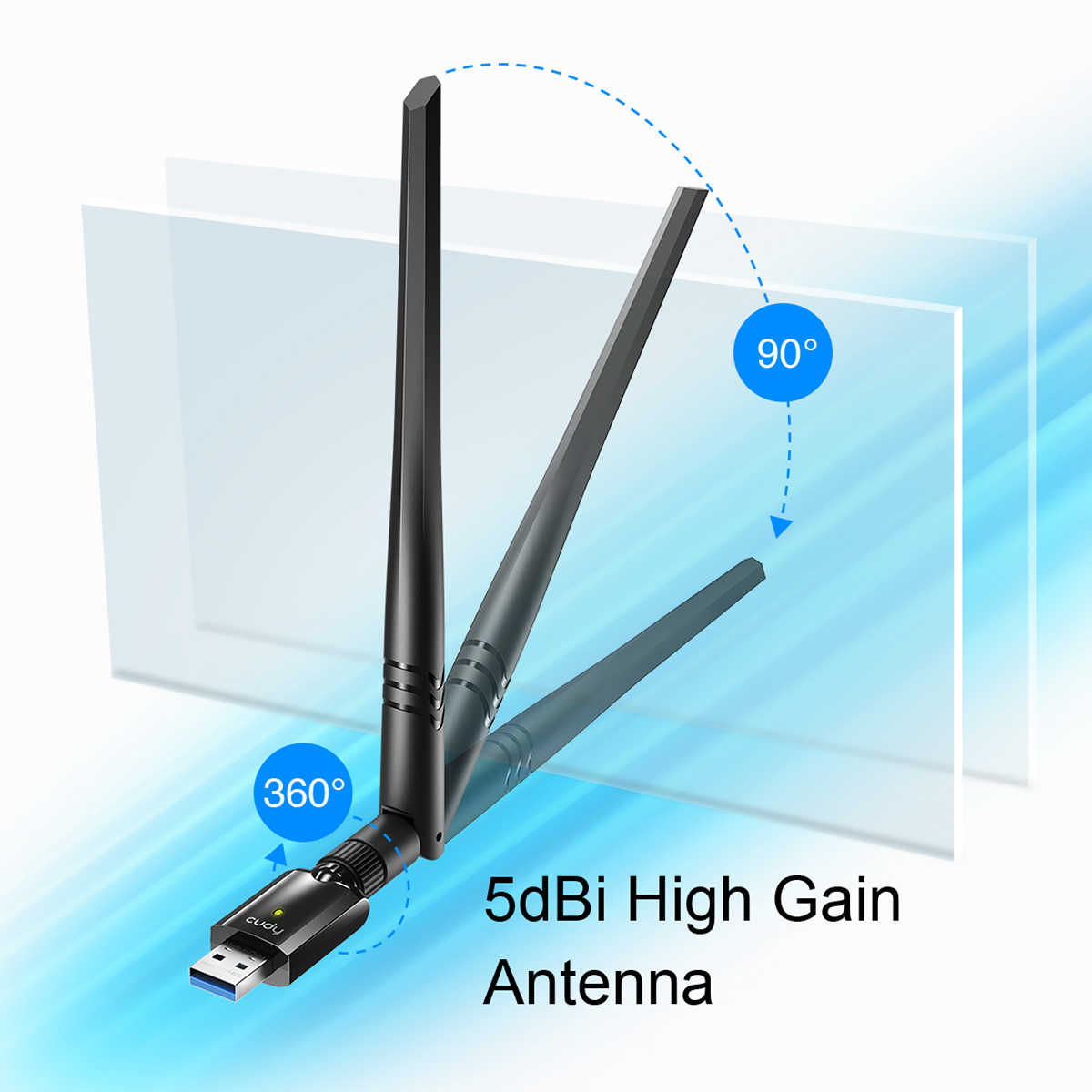 WU1400 - AC1300 Wi-Fi High Gain USB 3.0 Adapter