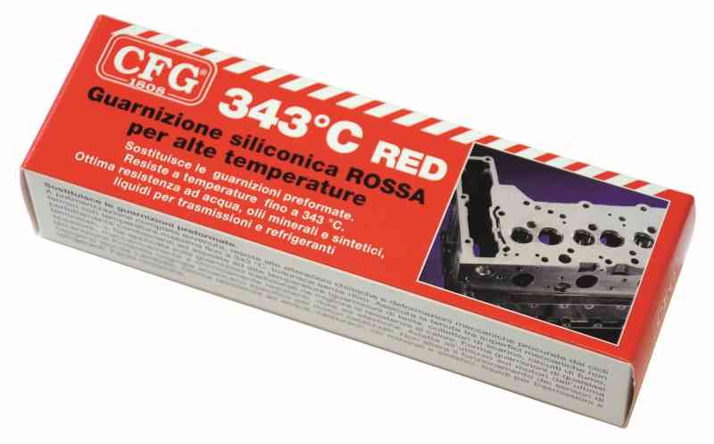 Forma Guarnizione, 343°C Red, Pasta Rossa, Tubo Da 85 Gr P00100 CFG