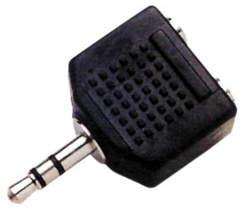 Adattatore spina stereo 3,5 mm - 2 prese stereo 3,6mm FR1910