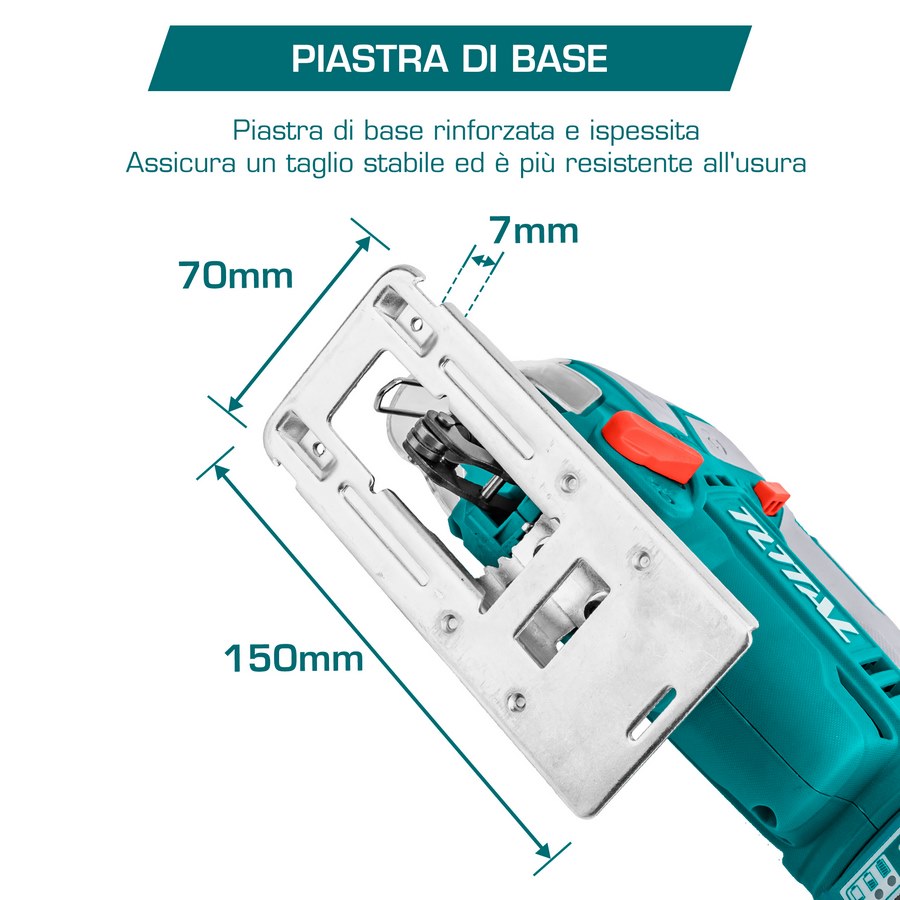 Seghetto Alternativo + 5 Lame - One Battery TJSLI8501