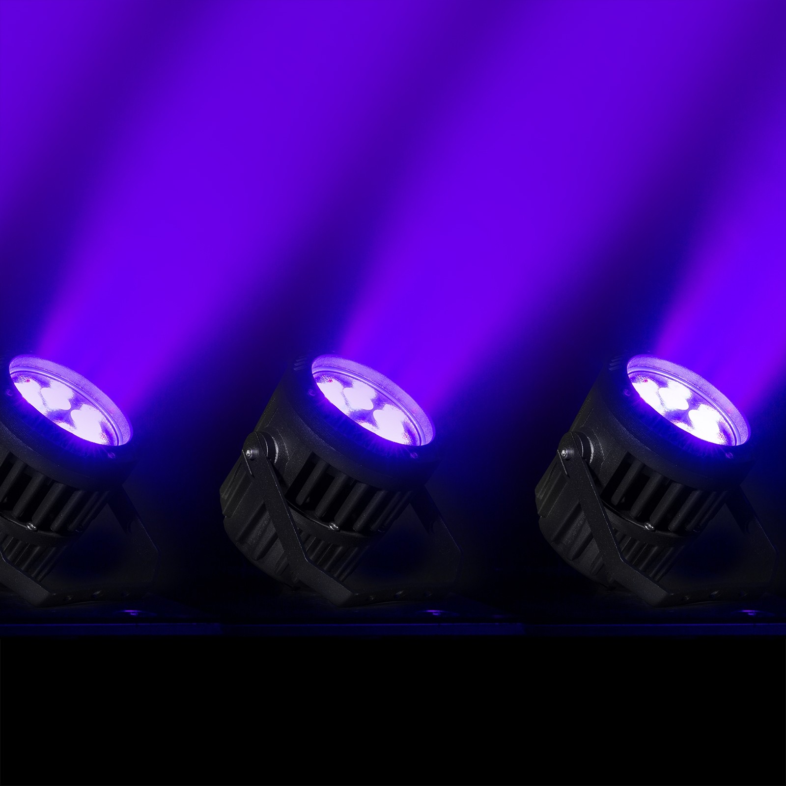 Faro PAR LED RGB  con scocca in alluminio IP65 BWA63