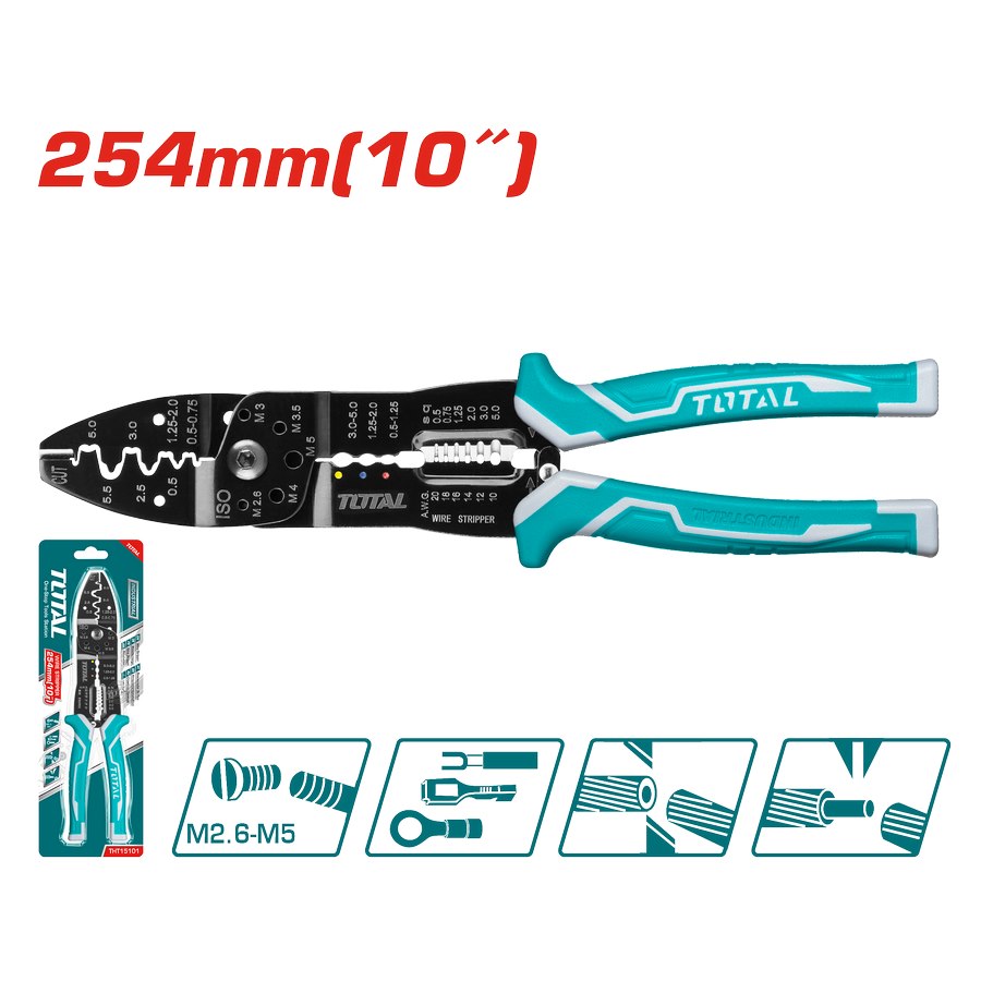 Pinza per Crimpare 250mm - Industrial THT15101