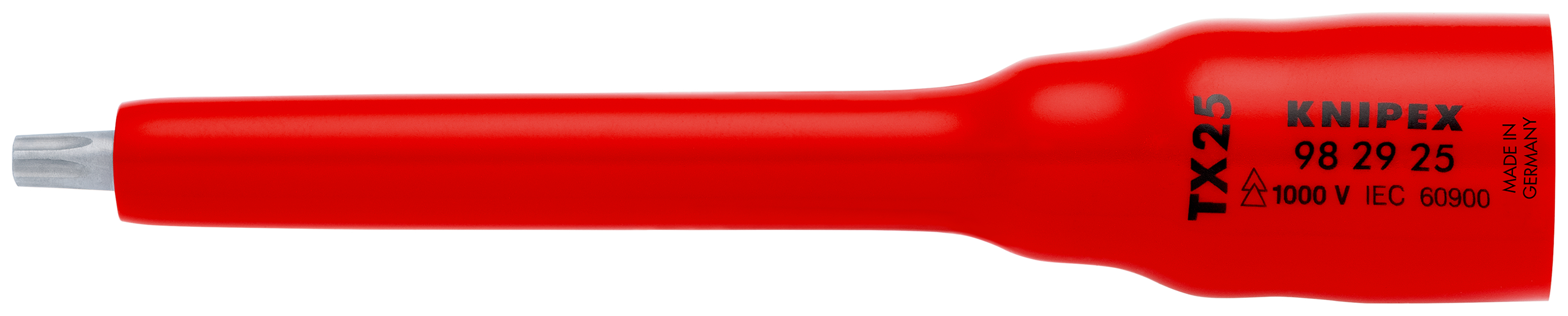 KNIPEX Chiave a bussola 3/8"TX25 98 29 25, isolamento a 1000V