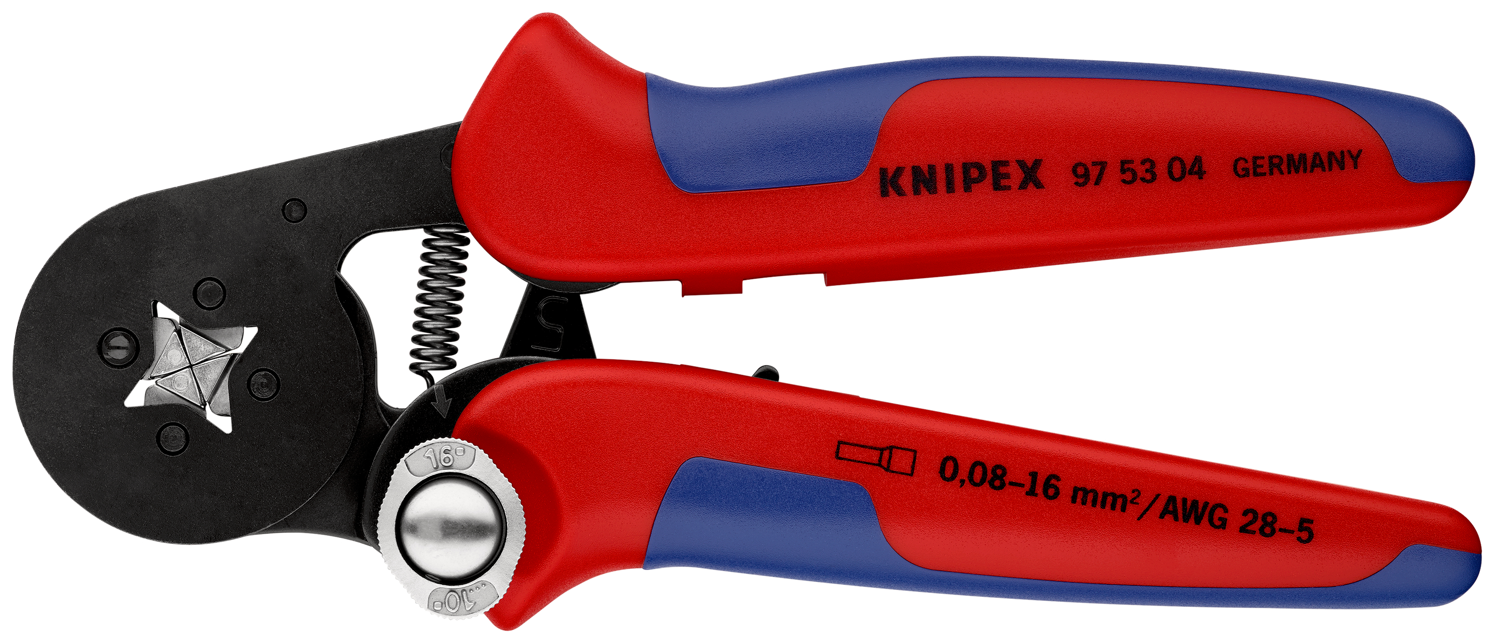 Pinza per terminali a bussola 97 53 04
