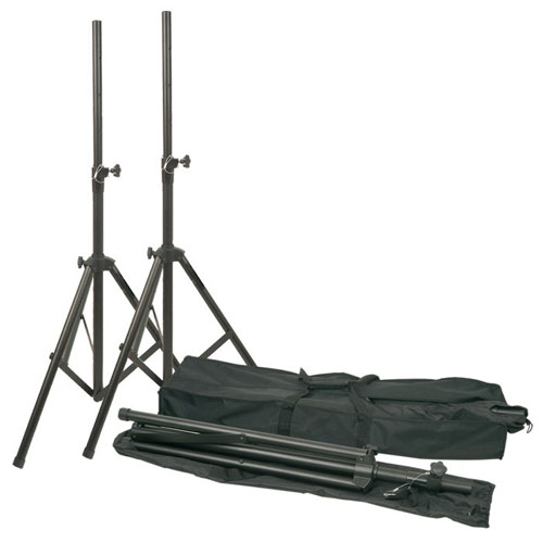 Kit Supporti treppiede per diffusori : 2 supporti + borsa, Mod. LS01K