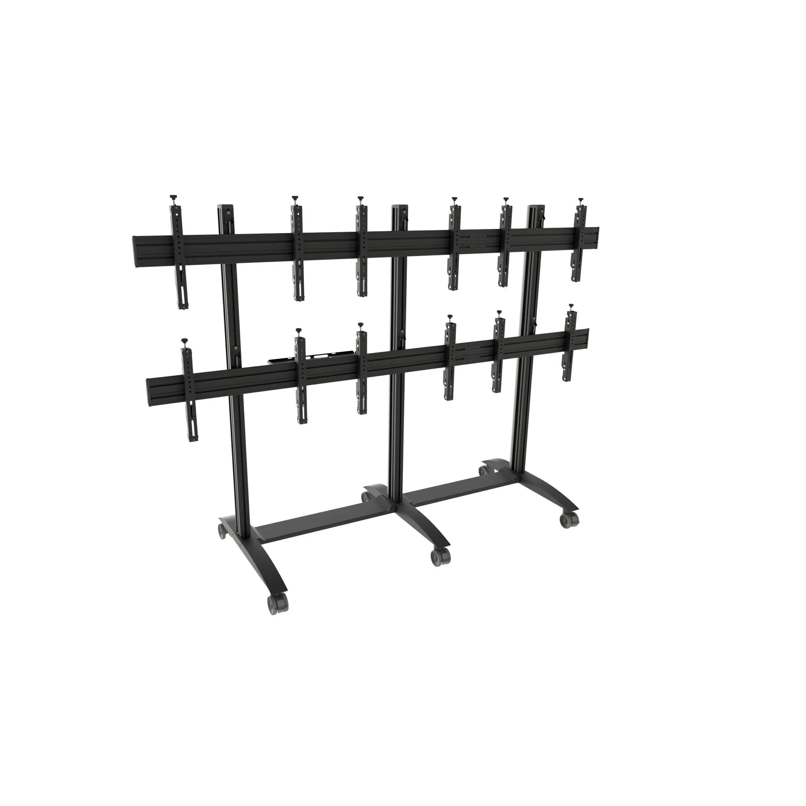 VWTA3257-L - Carrello per videowall, modulare 3x2, per schermi 50-57", orizzontale