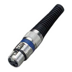 Presa Microfonica Autobloccante Con Guidacavo Plastica 3 Poli PR/1315-C