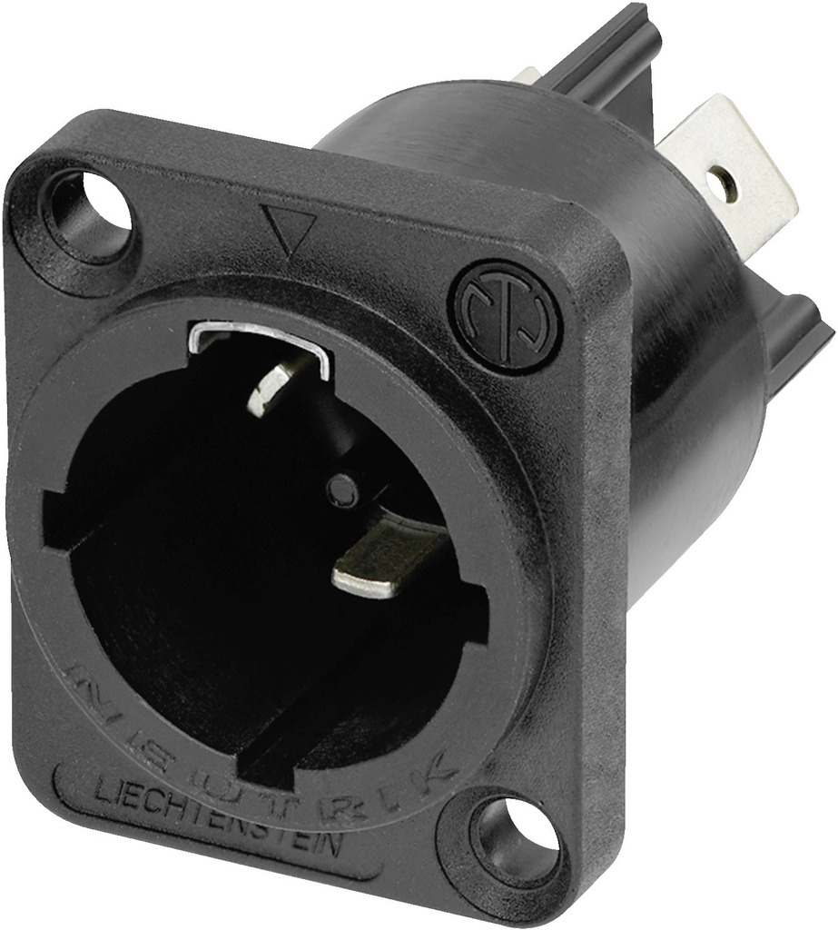NAC3MPX-TOPSB - Spina pannello Powercon