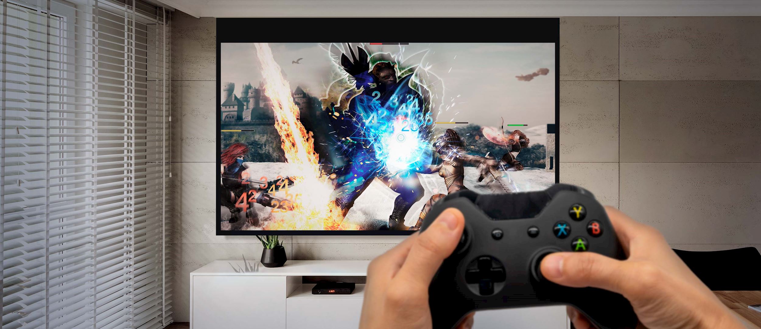 Videoproiettore 4K UHD 3600 ANSI lumen, Mod. UHD35x