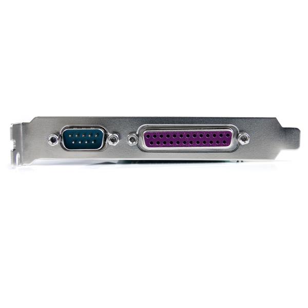 Scheda combo seriale/parallela PCI Express nativa 1S1P con 16950 UART