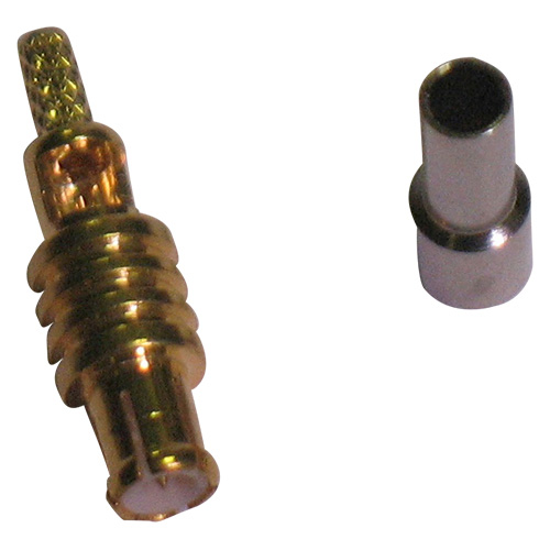 Spina mcx dorata a crimpare x rg-178 MCX-03
